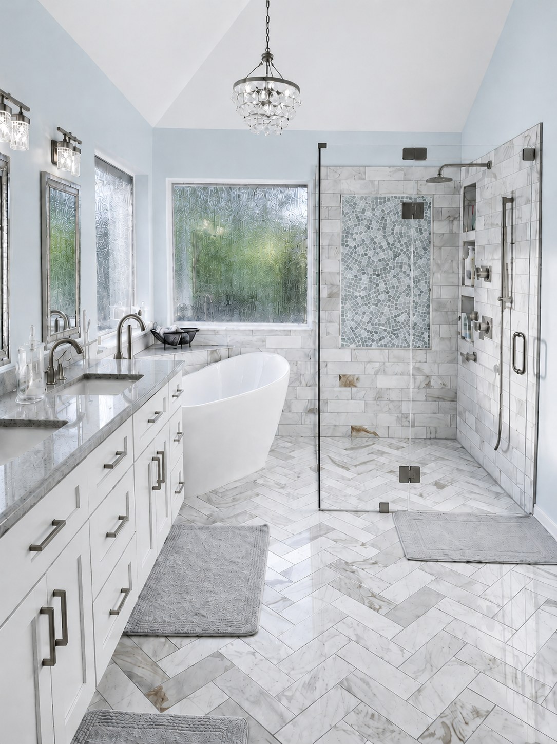After: finished Sanctuary bathroom remodel